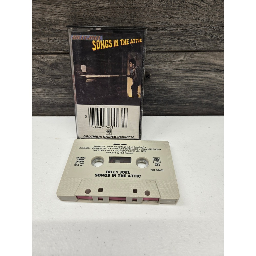 Billy Joel Songs in the Attic Cassette Tape 1981 Columbia PCT 37461 Classic Rock